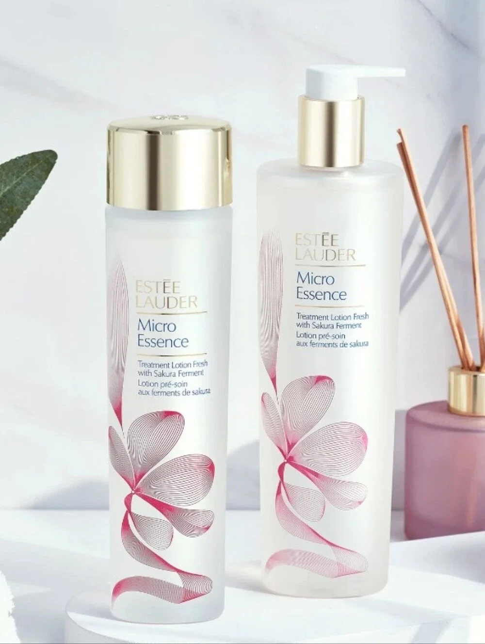 Estee Lauder MicroEssence Skin Activating Treatment Lotion Fresh w/Sakura Fement